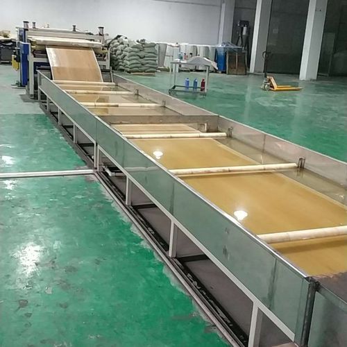 Flachfolien-Extrusionsanlage - GW80-LVT/SPC - GPM Machinery (Shanghai) - für Thermoplaste / für wasserdichte Folien