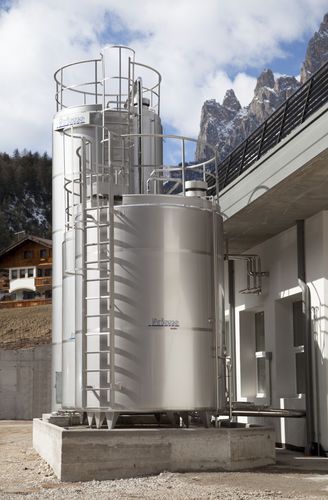 Speicherbecken - PRIAMO FOOD TECHNOLOGIES - für Milch / für Creme / Molke