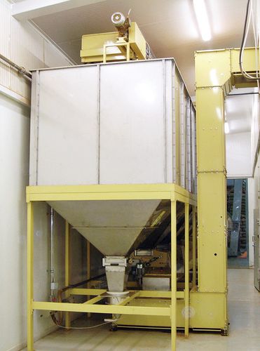 Silo mit konischem Boden - VERTI - I - PRO-TECH ITALIA - verschraubt / für Pellets / für Getreide