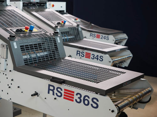 Stapelmaschine für Zeitungen und Zeitschriften - RS series - RIMA - automatisch / manuell / kontinuierlich