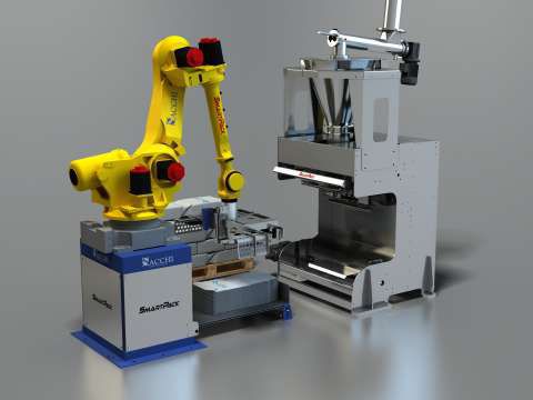 Verpackungsroboterzelle - SmartPack  - SACCHI F.LLI - kompakt