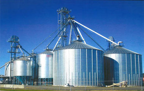 Silo für Getreide - SATAKE