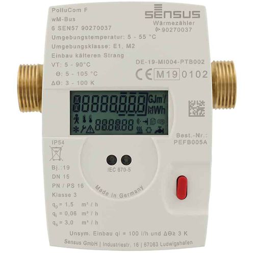 Digitaler Wärmezähler - PolluCom F - SENSUS