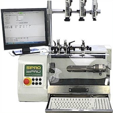 Einspindel-Spulmaschine - TWM 01 - SIPRO - für Fäden / automatisch / für Intensiveinsatz