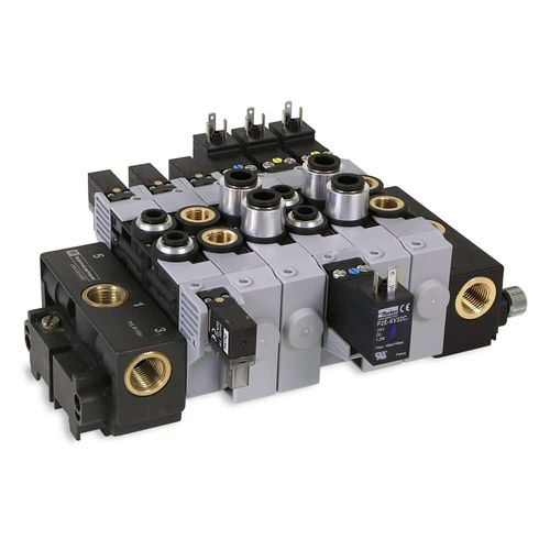 Handbediente Ventilinsel - PVL-B2 series - Parker Pneumatic Division Europe - pneumatisch / 3/2-Wege / 5/2