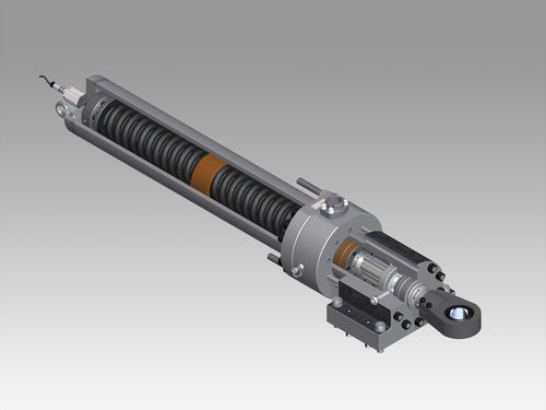 Hydraulischer Servoantrieb - CMB S.r.l. Cilindri oleodinamici - linear / Kolben / doppeltwirkend