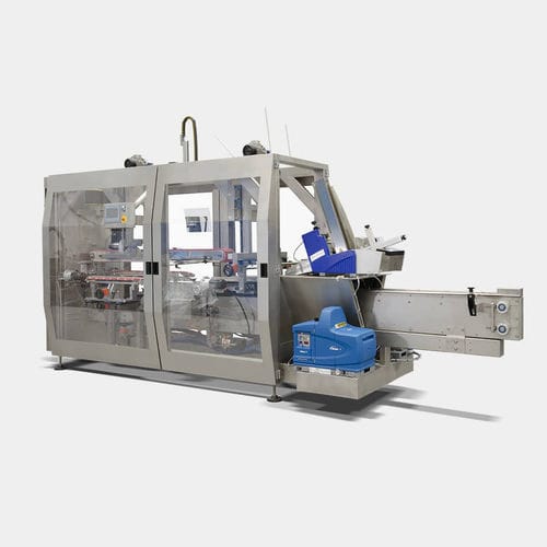 Kartonierer für Schrumpffolienverpackung / Wrap-Around - ICE - DM PACK - vertikal / mit oberer Öffnung / für die Lebensmittelindustrie