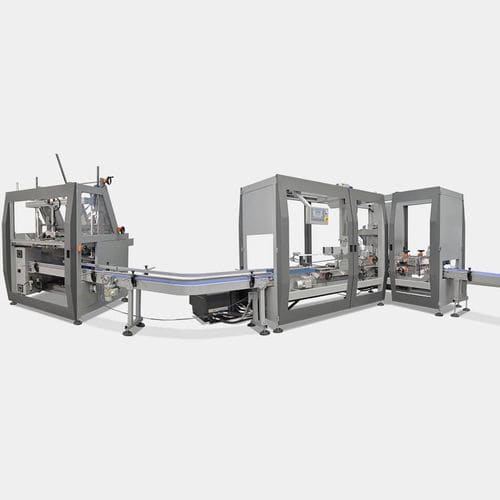 Vertikaler Trayformer - SKY - DM PACK - motorisiert / Hotmelt / für Karton
