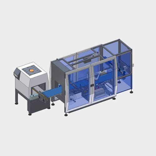 Verpackungsanlage für Kisten - DM PACK - für Textilien / automatisch