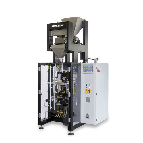 Absackmaschine mit linearer Wiegemaschine - D series - DOLZAN IMPIANTI - vertikal / Flow-Pack / automatisch