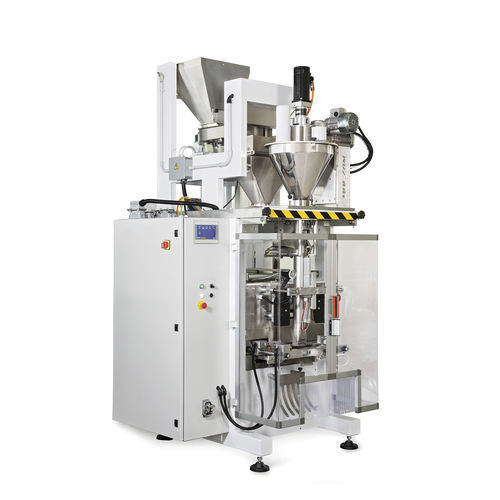 Schneckendosierer-Absackmaschine - D-50 series - DOLZAN IMPIANTI - vertikal / Flow-Pack / Reis