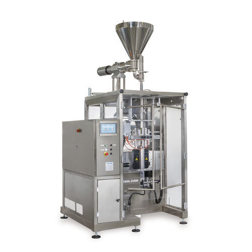 Vertikale Absackmaschine - D-DOY - DOLZAN IMPIANTI - Flow-Pack / automatisch / für die chemische Industrie