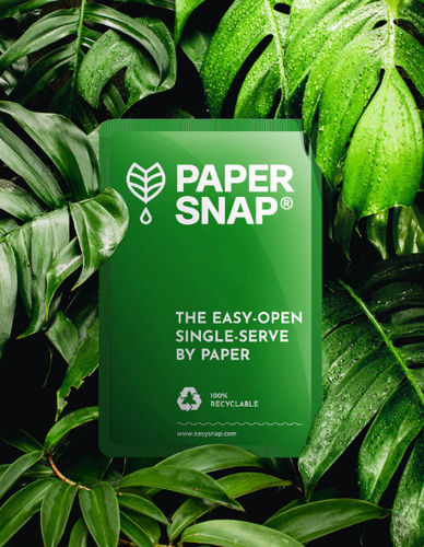 Rechteckige Verpackung - Papersnap - EASYSNAP TECHNOLOGY - für Kosmetik / für medizinische Anwendung / für die Lebensmittelindustrie