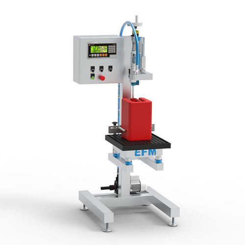 Gewichtsfüller - RPLE series - EFM MACHINERY - halbautomatisch / für Flaschen / für Flüssigkeiten
