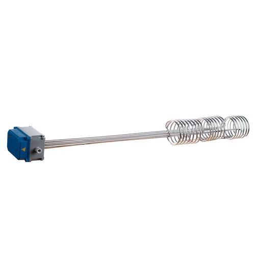 Heizelement mit Thermostat - ELMITI - rohrförmig / Aluminium / Industrie