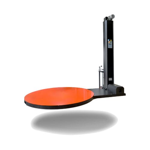 Stretchwickler mit Drehteller - NOBEL - EVOPAC - automatisch / mit mechanischer Bremse / für Industrieanwendungen