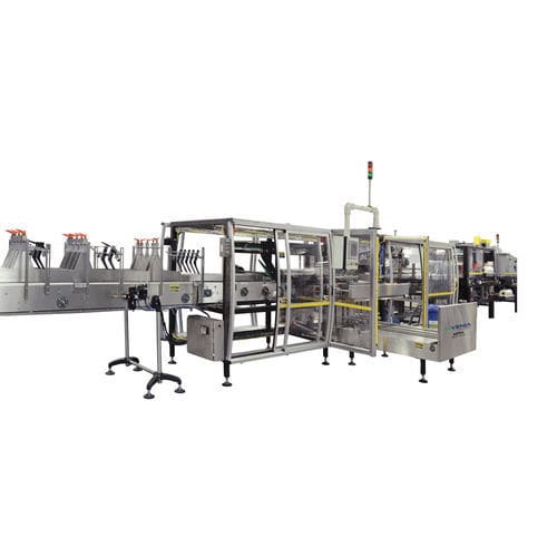 Wraparound Kartonpacker Traypacker - PC-3500/4500 - FISCHBEIN - automatisch / Flaschen / für Konservendosen