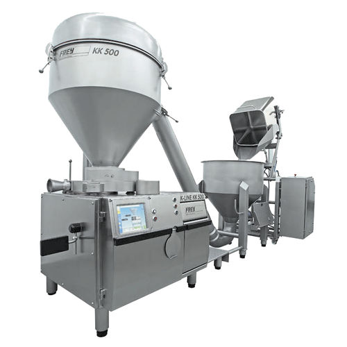 Hydraulischer Vakuumfüller - KK500 DV - FREY MASCHINENBAU - Hochpräzision / Kolben / kontinuierlich