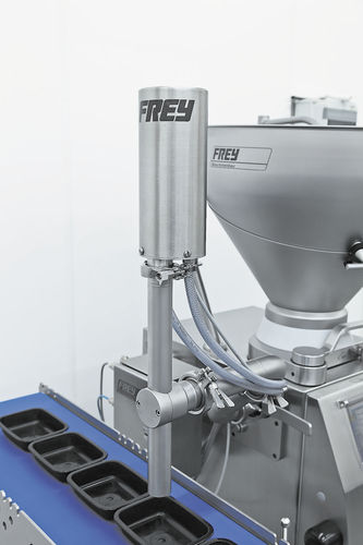 Dosieranlage für Flüssigkeiten - DK 40 F - FREY MASCHINENBAU - für pastöse Produkte / Kolben / für die Lebensmittelindustrie