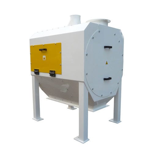 Drehbare Lebensmittel-Waschanlage - GPTS - G&AS - Getreide / Bürsten
