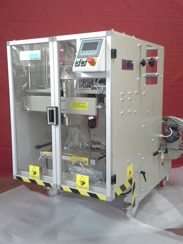 Vertikale Absackmaschine - GFT180A - G.F.T. AUTOMAZIONI - Flow-Pack / PLC-gesteuert / für Pakete