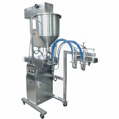 Automatisierte Füllmaschine - G.S. ITALIA - manuell / für Gläser / für pastöse Produkte