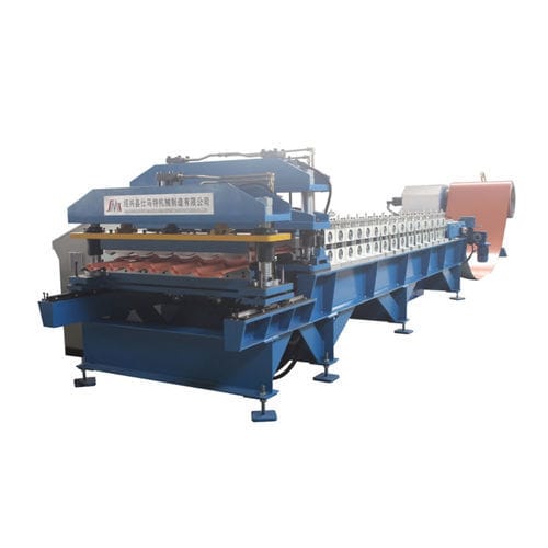 Metallprofil-Profiliermaschine - SHAOXING SMARTECH MACHINERY MANUFACTURING CO.,LTD. - automatisch / Präzision / Stanzen