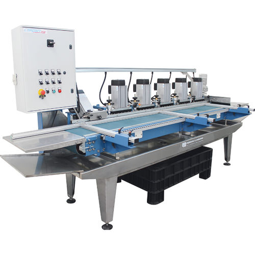 Profiliermaschine für Profile - MPM/6 - Ferrari & Cigarini srl - für emaillierte Fliesen / automatisch / PLC-gesteuert