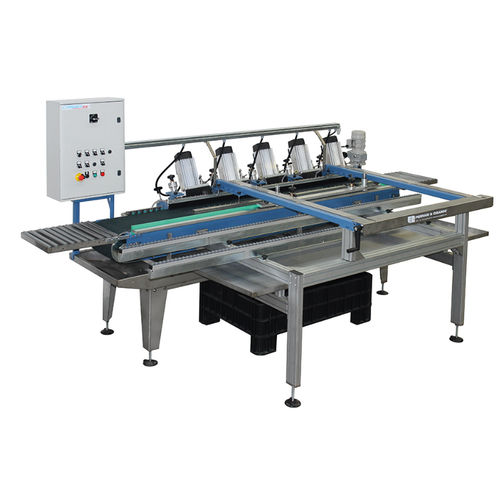 Profiliermaschine für Profile - MGP/5 - Ferrari & Cigarini srl - für emaillierte Fliesen / automatisch / PLC-gesteuert
