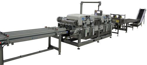 Rundmesser-Schneidanlage - MTM 700/4 - Ferrari & Cigarini srl - für Keramik / für Ziegel / für Industrieanwendungen