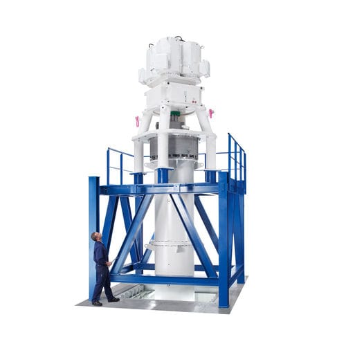 Mühle für Pulver - ANR series - HOSOKAWA ALPINE - Mineral / Nass / vertikal