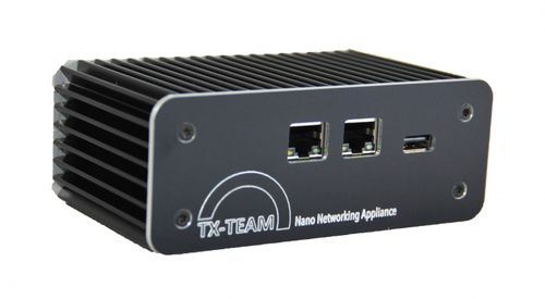 Firewall für Industrieanwendungen, mit VPN-Funktion - NanoBox - TX-Team GmbH - Industrie / für DIN-Schiene