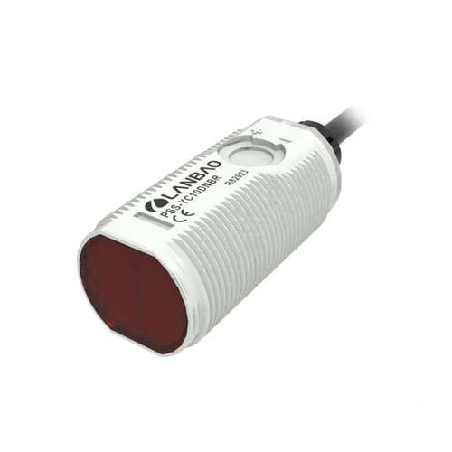 Optoelektronischer Sensor / polarisierte Rückbeleuchtung - PSS-GM2DPBR series - Shanghai Lanbao Sensing Technology Co., Ltd. - zylindrisch / rotes Licht / LED
