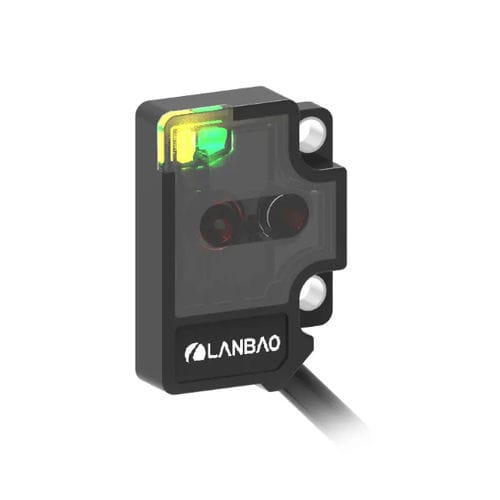 Optoelektronischer Sensor / Reflex-Lichttaster - PSV-SR25DPOR series - Shanghai Lanbao Sensing Technology Co., Ltd. - rechteckig / rotes Licht