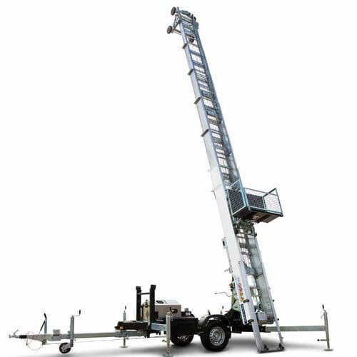 Elektrischer Lastenaufzug - Avario K - Böcker Maschinenwerke GmbH - für das Bauwesen / für Baustelle / mobil