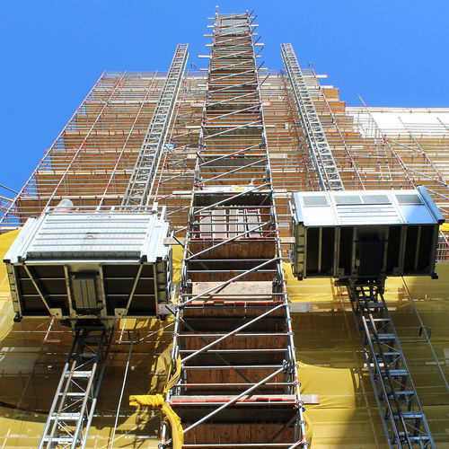 Zahnstangen-Lastenaufzug - Super-Lift LX-PM - Böcker Maschinenwerke GmbH - für das Bauwesen / für Baustelle