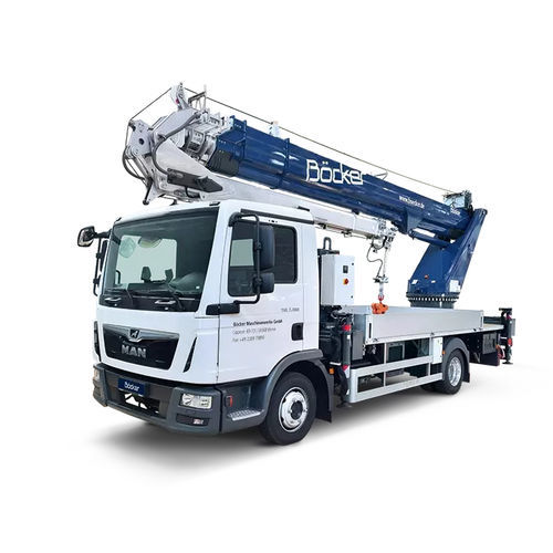 LKW-montierter Kran - AK 37 series  - Böcker Maschinenwerke GmbH - Teleskop / für Baustelle / für Hubanwendungen