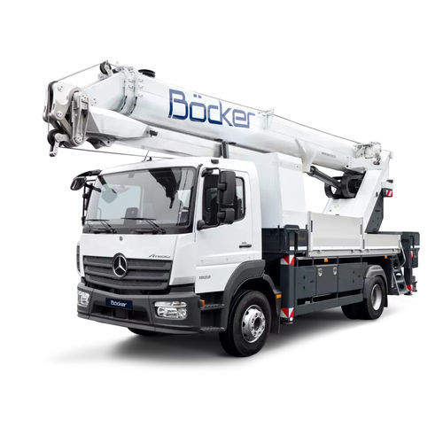 LKW-montierter Kran - AK 36 - Böcker Maschinenwerke GmbH - Teleskop / für Baustelle / für Hubanwendungen