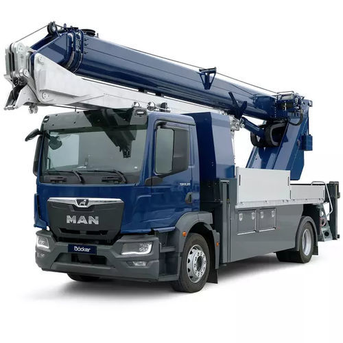 LKW-montierter Kran - AK 42 - Böcker Maschinenwerke GmbH - Teleskop / für Baustelle / für Hochleistungsanwendungen