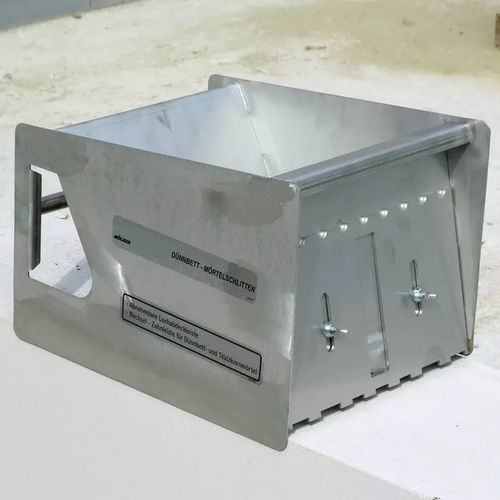 Edelstahl-Mörtelwanne - Böcker Maschinenwerke GmbH - für das Bauwesen