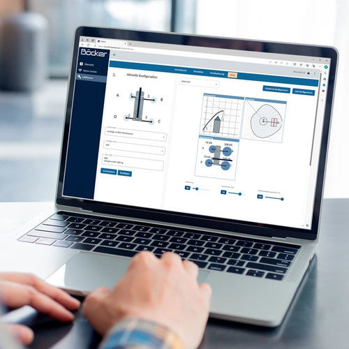 Simulationssoftware - LiftPlanner - Böcker Maschinenwerke GmbH - Steuerung / Konfiguration / Planung