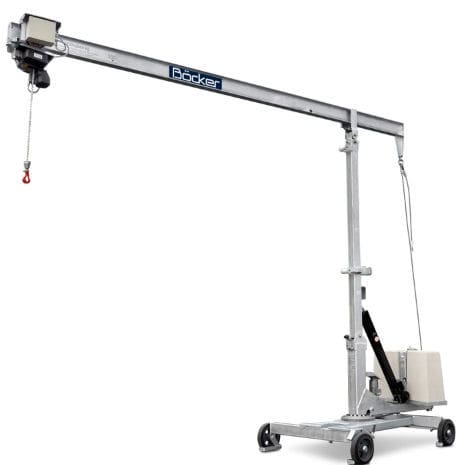 Mobiler Mini-R-Kran - MK series - Böcker Maschinenwerke GmbH - Teleskop / für Baustelle / für Hubanwendungen