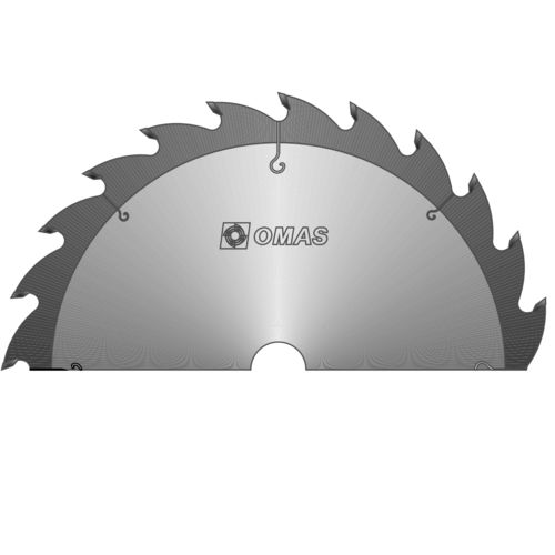 Kreissägeblatt - 312 - OMAS - Hartmetall / für Holz / für Spaltsäge