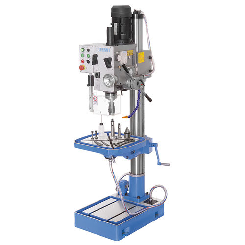PLC-gesteuertes Bohrzentrum - T041DA - FERVI - vertikal / Säulen / für Stahl