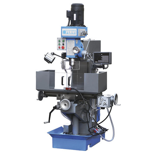 3-Achs-Fräsmaschine - F050 - FERVI - vertikal / mit Linearmotor / Bohr