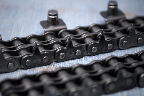 Kette für Antrieb - 08B-2 - Iris Chains - Stahl / Rollen / mit Halterungen