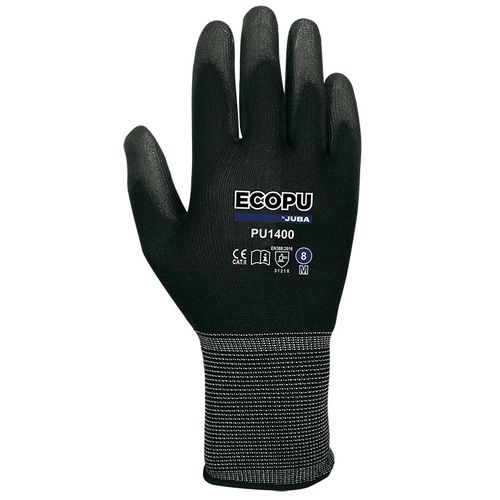 Handschuh für Materialumschlag - BPU1400 ECO-PU - Juba - für Baustellen / mechanischer Schutz / abriebfest