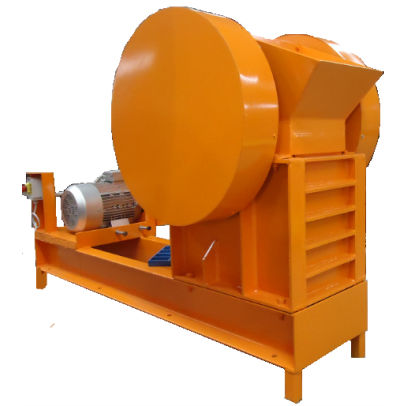 Mühle für Metall - F-MTE series - FORMEC - Klauen / horizontal / robust