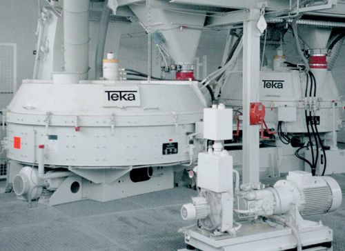 Turbinenmischer - THZ - TEKA - kontinuierlich / Granulat / für die chemische Industrie