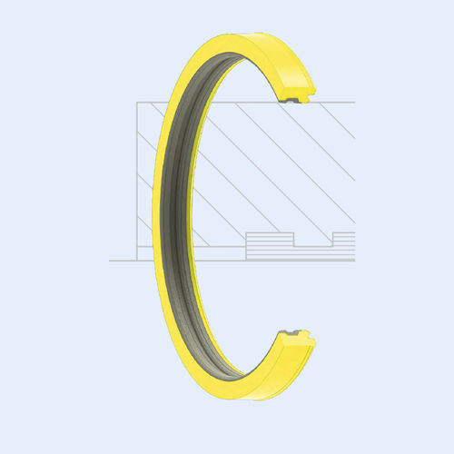 Lippendichtung - TRO-I series - Hunger - PTFE / PUR / Kompression